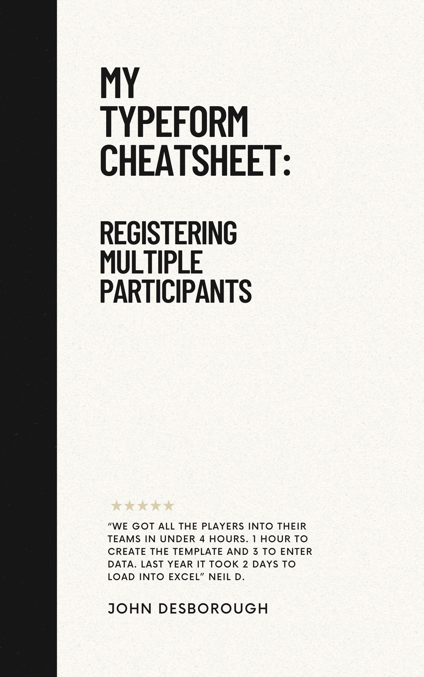 My Cheat Sheet